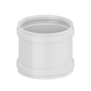 Slide1 LUVA DE CORRER P/ TUBO ESGOTO SN DN 100mm PLASTILIT