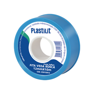 Slide100 VEDA ROSCA C/ ESTOJO 12MM X 10M PLASTILIT