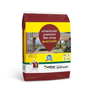 ARGAMASSA PREMIUM FLEX CINZA 20KG (AC3)