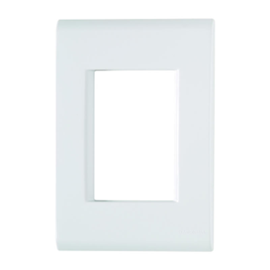 PLACA 4X2 3P TRAMONTINA LIZ BRANCA