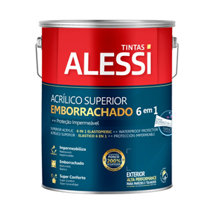 Slide336 TINTA ALESSI EMBORRACHADA 6 EM 1 BRANCO 3,6L