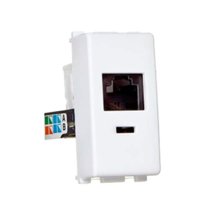TOMADA MOD. RJ 45 (CAT 6) TRAMONTINA BRANCA