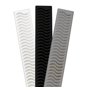 Slide75 RALO LINEAR SIFONADO 50cm CINZA PLASTILIT