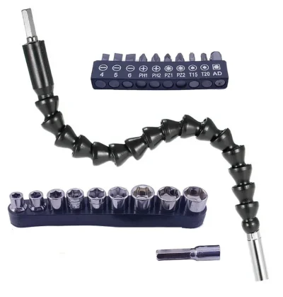 KIT 44 UND. BITS C/ EXTENSOR HASTE FLEXIVEL - BRAMIX