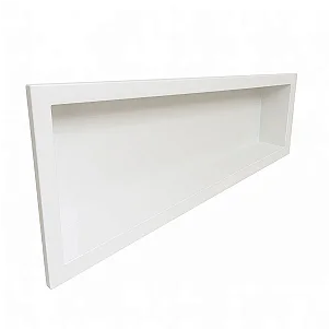 NICHO PAREDE SOBREPOR DE POLIMEROS 28X40CM METASUL BRANCO