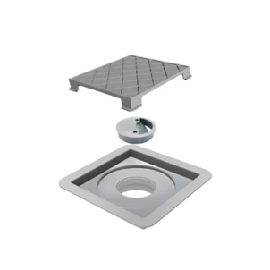 RALO OCULTO 10 X 10 TAMPA RASA
