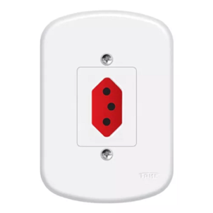 Slide292 CJ TOMADA 2P+T 20A/250V VERMELHO