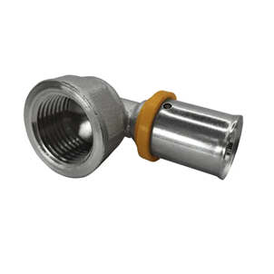 Slide55 COTOVELO MANGUEIRA TUBO GAS PEX 16MM 1/2 FEMEA GTC/1612 ASTRA - GTC1612A