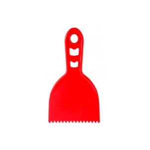 ESPATULA PLASTICA DENTADA 8CM