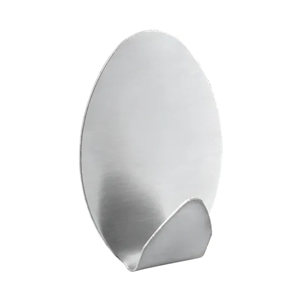 Slide94 GANCHO ADESIVO 3PC 1,0KG OVAL TRANSP
