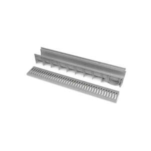 Slide43 CALHA P/PISO C/GRELHA 100X14,5X14,5CM ROMA