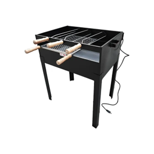 CHURRAS MASTER PRETA COM ILUMINACAO 75CM