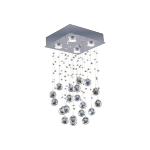LUSTRE CRISTAL BRILHANTE QD 4XGU10